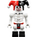 LEGO Krazi mit Rot und Schwarz Jester Hut Minifigur