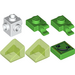 LEGO Kryptomite - Green, Small Crystals