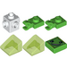 LEGO Kryptomite - Green, Klein Crystals