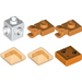LEGO Kryptomite - Oranje, Klein Crystals