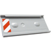 LEGO Ladder Holder 2 x 6 with Red and White Danger Stripes (Right Side) Sticker (87913)