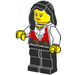 LEGO Lady Anchor Figurine