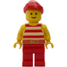 LEGO Lagoon Lock-Omhoog Piraat Minifiguur