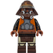 LEGO Lando Calrissian with Skiff Guard Disguise with Dark Brown Legs Minifigure