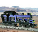 LEGO Large Train Engine with Blue Bricks Set