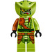 LEGO Lasha met Donkeroranje Minifiguur