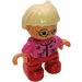 LEGO Laura, Child with Glasses Duplo Figure