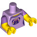 LEGO Lavendel Babysitter Minifigur Torso (973 / 16360)