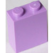 LEGO Lavendel Steen 1 x 2 x 2 met binnenas houder (3245)
