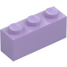 LEGO Lavender Brick 1 x 3 (3622)