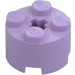 LEGO Lavender Brick 2 x 2 Round (3941 / 6143)