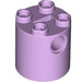 LEGO Lavendel Backstein 2 x 2 x 2 Runden mit unterem Achshalter &#039;x&#039; Form &#039;+&#039; Ausrichtung (30361)
