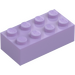 LEGO Lavender Brick 2 x 4 (3001 / 72841)