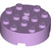 LEGO Lavendel Steen 4 x 4 Ronde met Gat (87081)