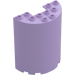 LEGO Lavender Cylinder 3 x 6 x 6 Half (35347 / 87926)