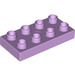 LEGO Lavendel Duplo Plaat 2 x 4 (4538 / 40666)