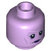 LEGO Lavendel Library Ghost Minifigure Kopf (Einbau-Vollbolzen) (3626 / 24795)