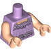 LEGO Lavender Luna Lovegood Minifig Torso (973 / 76382)