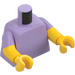 LEGO Lavender Milhouse Van Houten Minifig Torso (973 / 16360)