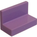 LEGO Lavendel Paneel 1 x 2 x 1 met vierkante hoeken (4865 / 30010)