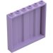 LEGO Lavender Panel 1 x 6 x 5 with Corrugation (23405)