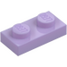 LEGO Lavender Plate 1 x 2 (3023)