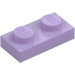 LEGO Lavendel Plaat 1 x 2 (3023 / 28653)