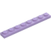 LEGO Lavendel Plaat 1 x 8 (3460)