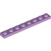 LEGO Lavendel Plaat 1 x 8 (3460)