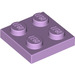 LEGO Lavender Plate 2 x 2 (3022 / 94148)