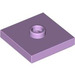 LEGO Lavender Plate 2 x 2 with Groove and 1 Center Stud (23893 / 87580)
