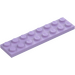 LEGO Lavendel Plate 2 x 8 (3034)