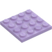 LEGO Lavender Plate 4 x 4 (3031)