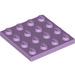 LEGO Lavendel Platte 4 x 4 (3031)