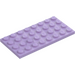 LEGO Lavender Plate 4 x 8 (3035)