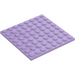 LEGO Lavender Plate 8 x 8 (41539 / 42534)