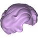 LEGO Lavendel Kurz Wellig Haar mit Seitenscheitel (11256 / 34283)