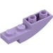 LEGO Lavendel Skråning 1 x 4 Buet Omvendt (13547)