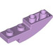 LEGO Lavendel Helling 1 x 4 Gebogen Omgekeerd (13547)