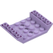 LEGO Lavender Slope 4 x 6 (45°) Double Inverted with Open Center with 3 Holes (60219)