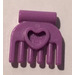 LEGO Lavendel Klein Comb mit Herz