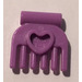 LEGO Lavendel Klein Comb met Hart