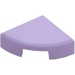 LEGO Lavender Tile 1 x 1 Quarter Circle (25269)