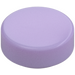 LEGO Lavender Tile 1 x 1 Round (98138)