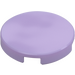 LEGO Lavender Tile 2 x 2 Round with Bottom Stud Holder (14769)