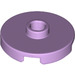 LEGO Lavender Tile 2 x 2 Round with Stud (18674)