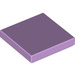 LEGO Lavender Tile 2 x 2 with Groove (3068 / 88409)