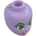 LEGO Lavender Ursula Minidoll Head (92198 / 104775)