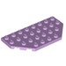 LEGO Lavendel Wig Plaat 4 x 8 met Hoeken (68297)