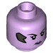 LEGO Lavender Widowmaker Minifigure Head (Recessed Solid Stud) (3626)